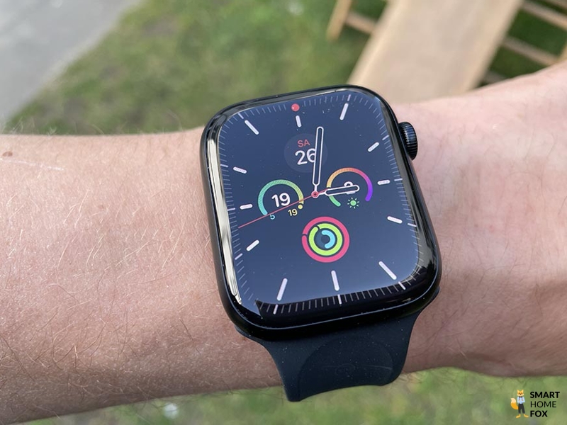 Вы можете увидеть цикферблат на Apple Watch 7.